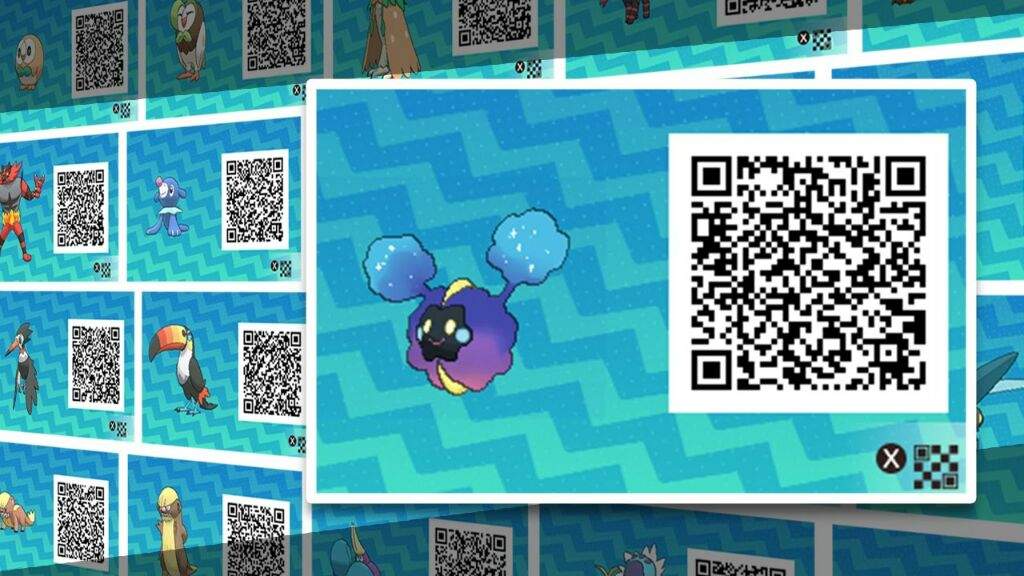 special qr codes for pokemon ultra sun