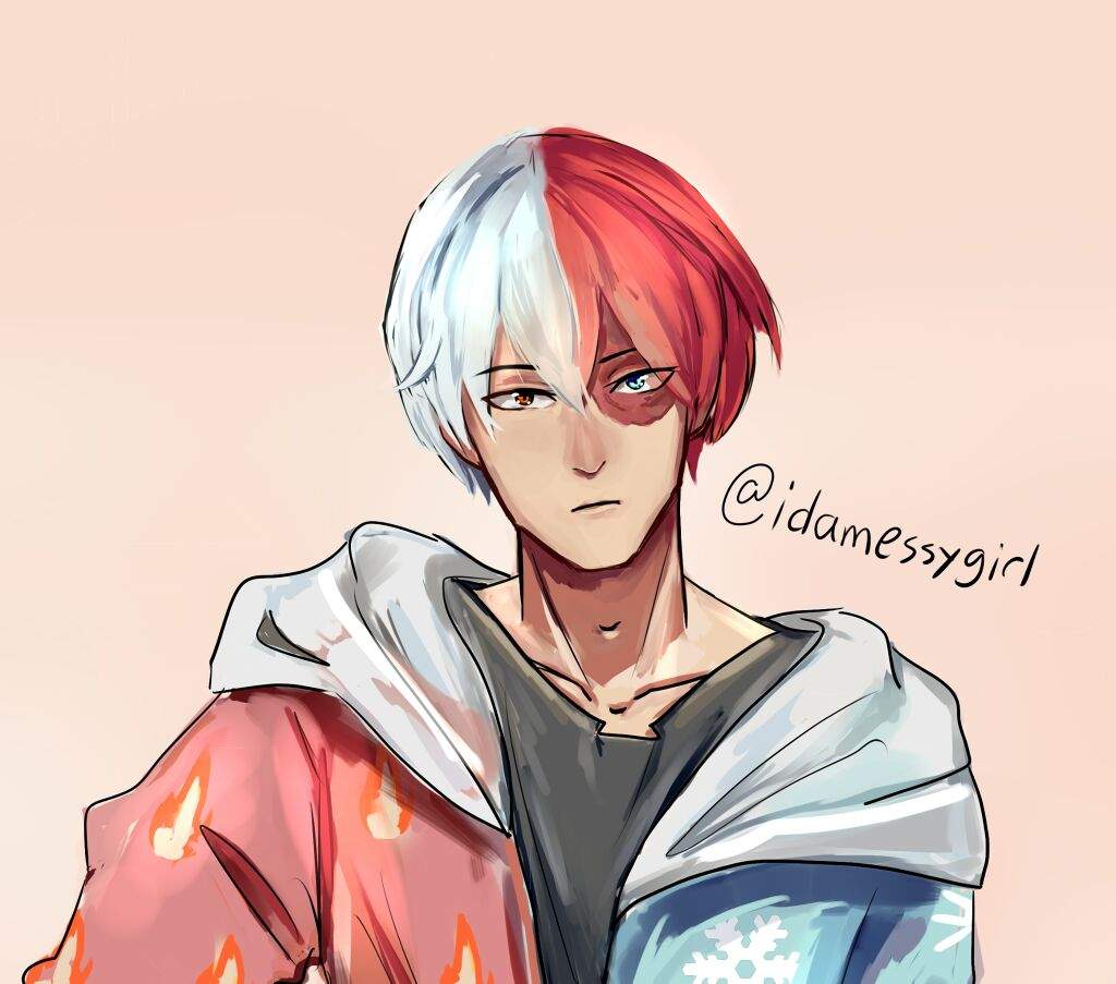 Todoroki Shouto - Fanart | Art Amino