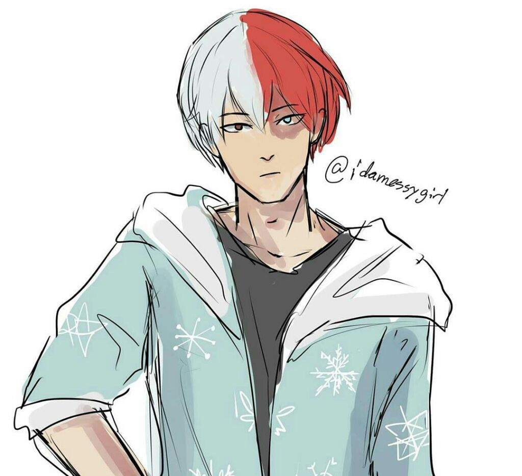 Todoroki Shouto - Fanart | Art Amino