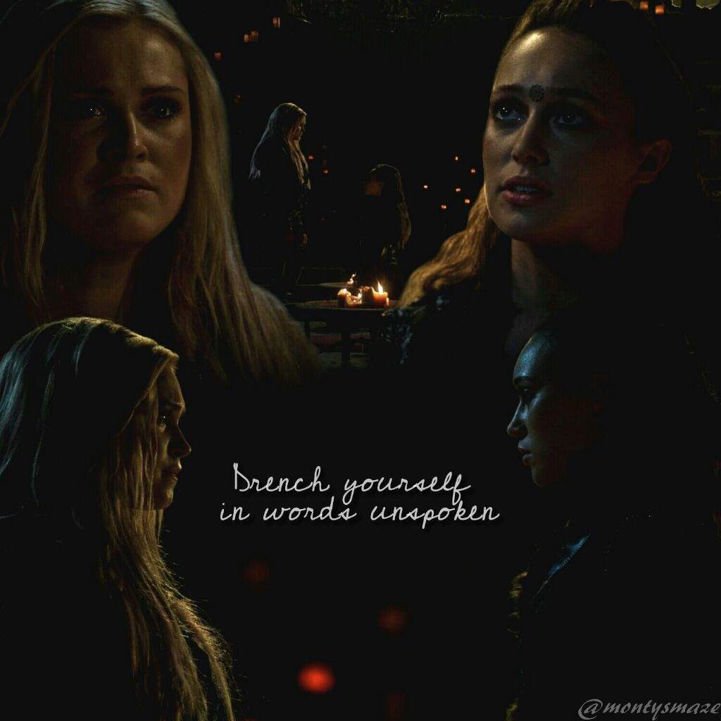 Monty Edits #2 | Clexa | The 100 Amino