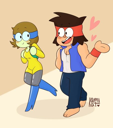 K.O and Dendy (Grown up) | OK K.O. Let's Be Heroes Amino