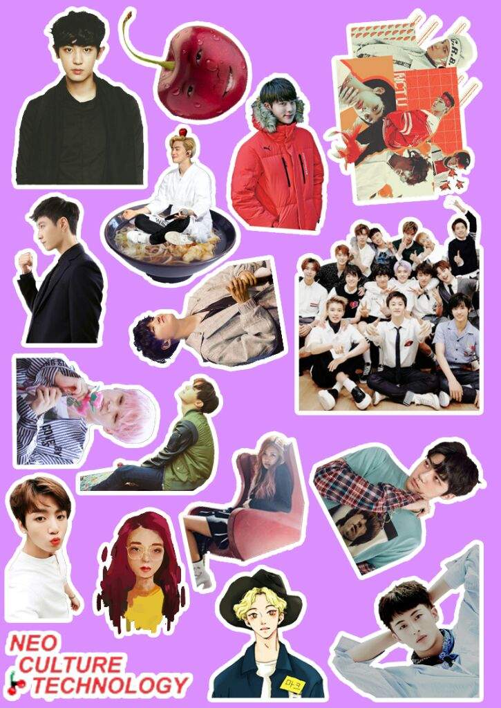 nct edits printables nct amino