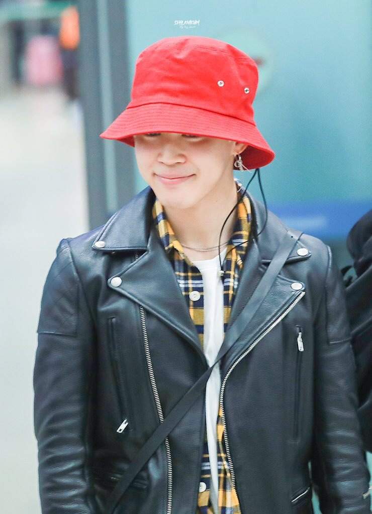 jimin wearing bucket hat