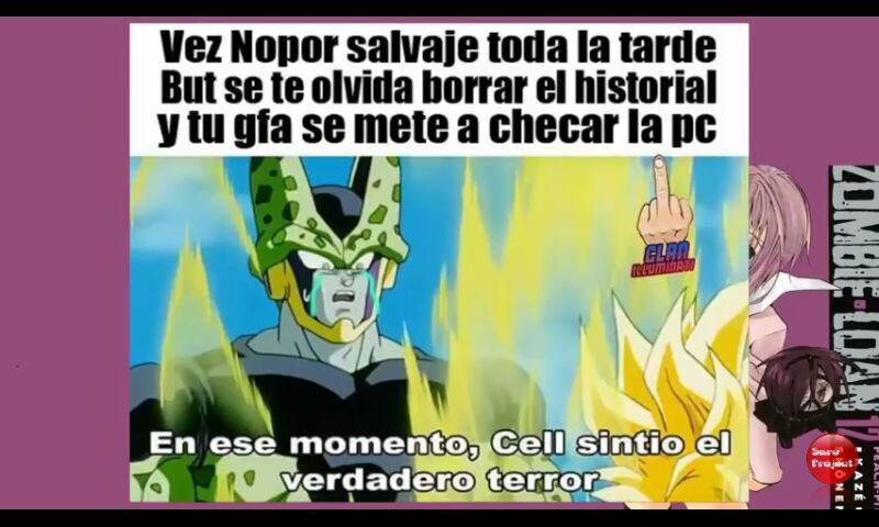 Recopilacion Del Meme De Desde Ese Momento Cell Sintio El Verdadero