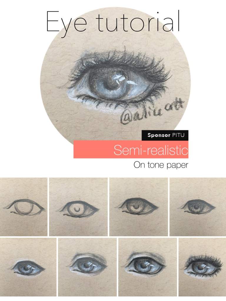 Semi Realistic Anime Eye Tutorial Anime Art Amino