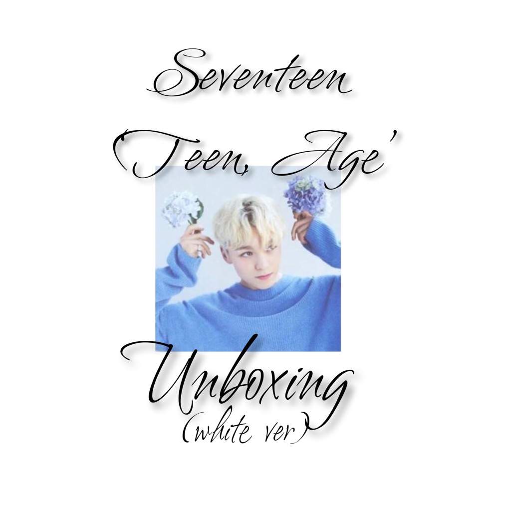 seventeen teen age white ver. エスクプス トレカ - CD