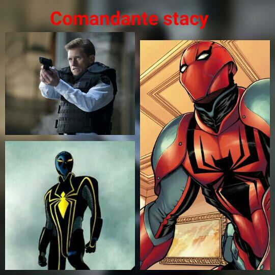 Comandante stacy, Araña reforzada Wiki •Spider Universe• Amino