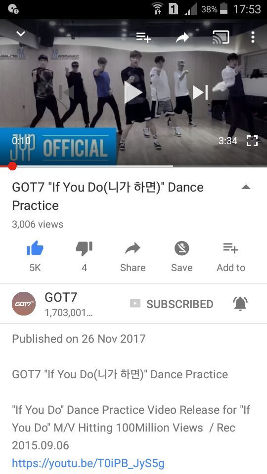 GOT7 "If You Do(ë‹ˆê°€ í•˜ë©´)" Dance Practice | GOT7 Amino