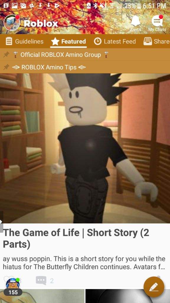 The Game Of Life Short Story 2 Parts Roblox Amino