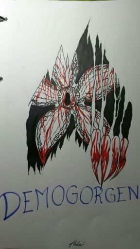pic Drawing:uojidlzzpt8= Demogorgon my drawing of the demogorgon the art