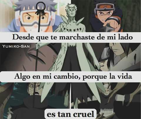 Frase de obito | Wiki | •Naruto Amino• Amino