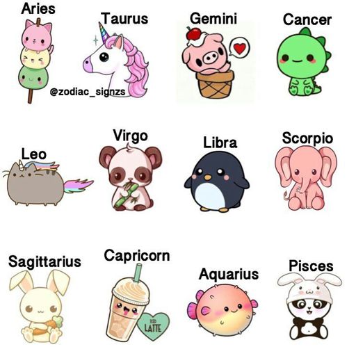 what are the zodiac ign emojis