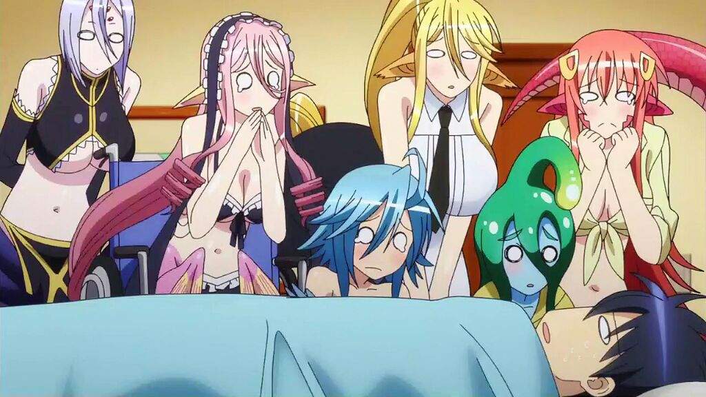 O with monster anime