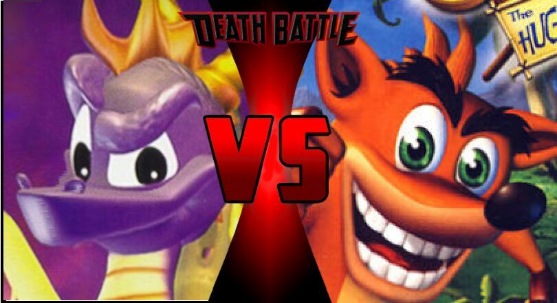 Basically Death Battle 7 Spyro Vs Crash Bandicoot Battle Arena