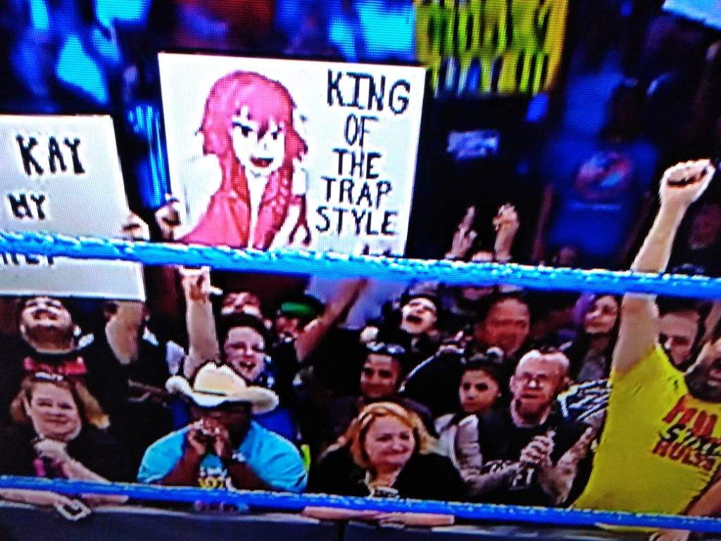 Crowd Signs Wrestling Amino