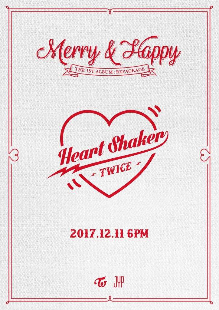 Merry And Happy Album Preview 28 11 17 Twice 트와이스 ㅤ Amino