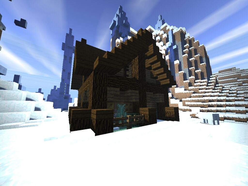 Spruce Log Houses Bloodycheeze Minecraft Amino