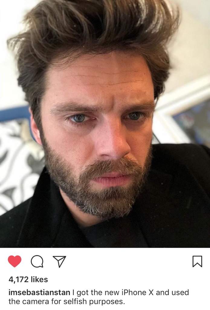 New Sebastian Stan Post James Bucky Barnes Amino