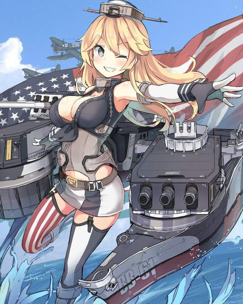 Iowa In Details Kantai Collection 艦これ Amino