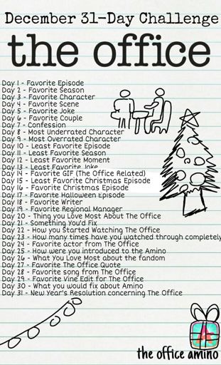 The Office - December Challenge | The Office Amino