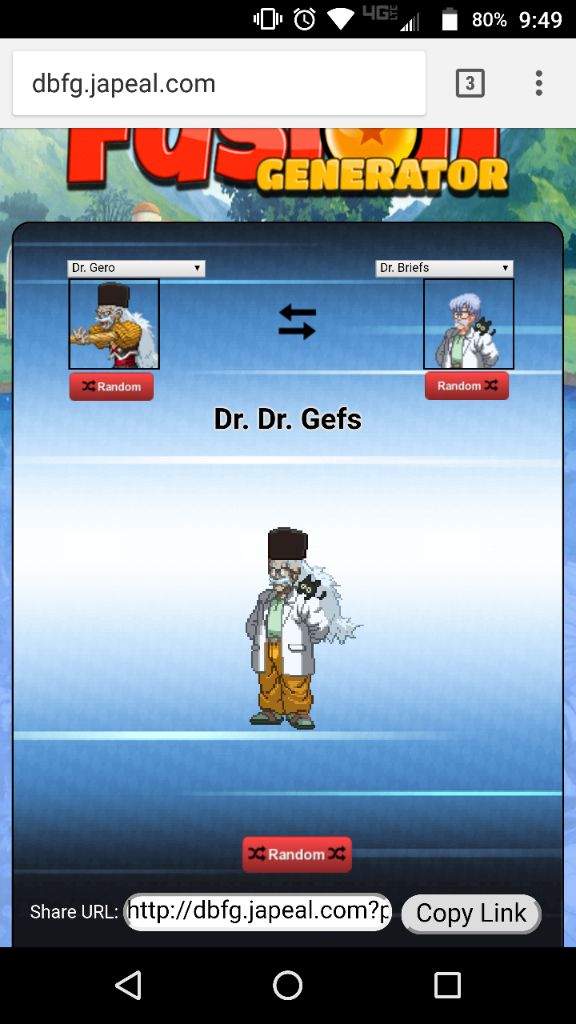 dragon ball fusion generator refusing to connect