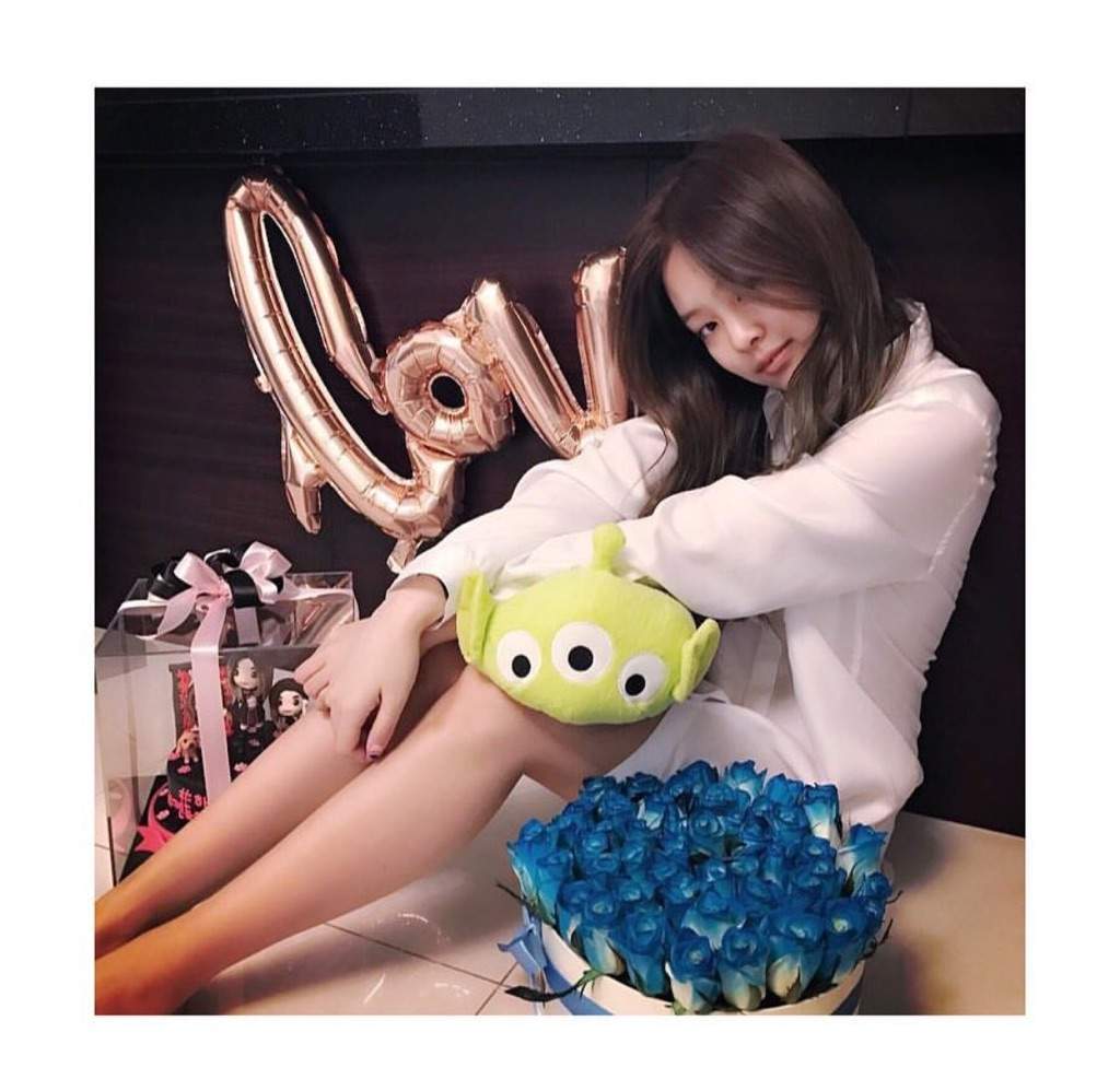 blackpink rose teddy bear