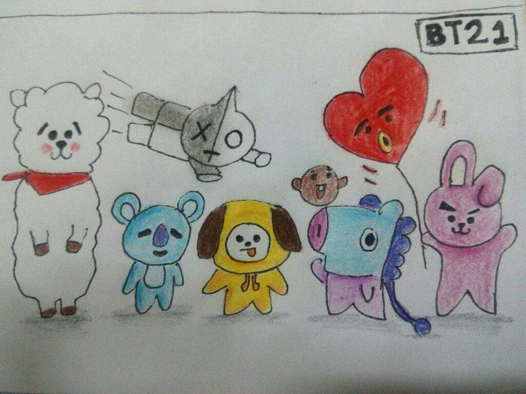 BT21 Drawings | ARMY's Amino