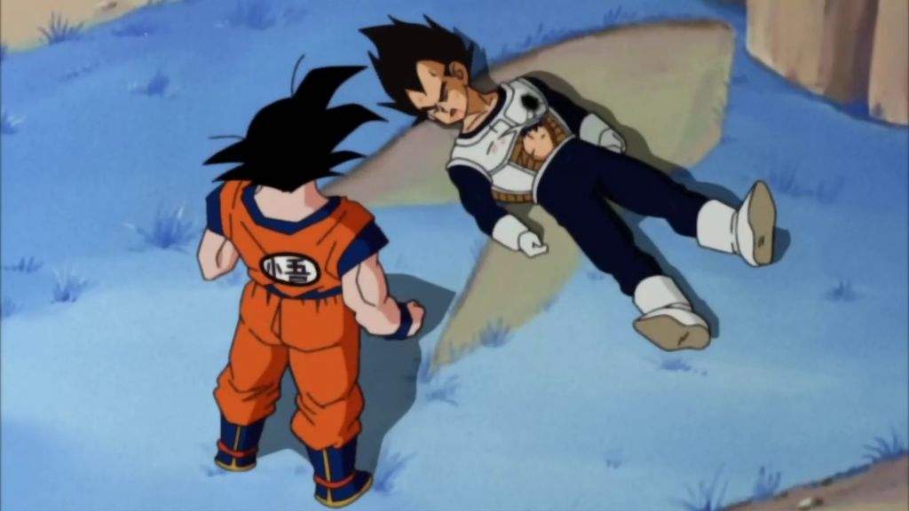 goku spares vegeta