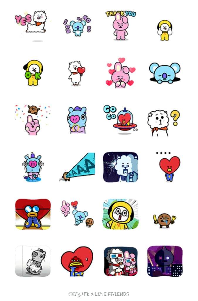 bt21 7 pack