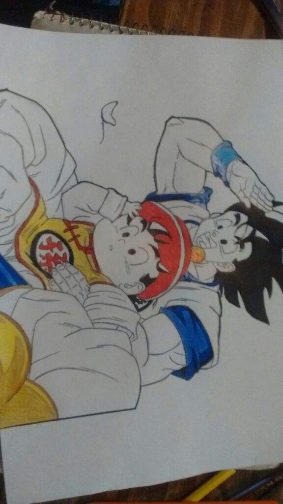 Mi nuevo dibujo de goku y Gohan en la nube voladora | DRAGON BALL ESPAÑOL Amino Mi nuevo dibujo de goku y Gohan en la nube voladora | DRAGON BALL ESPAÑOL Amino