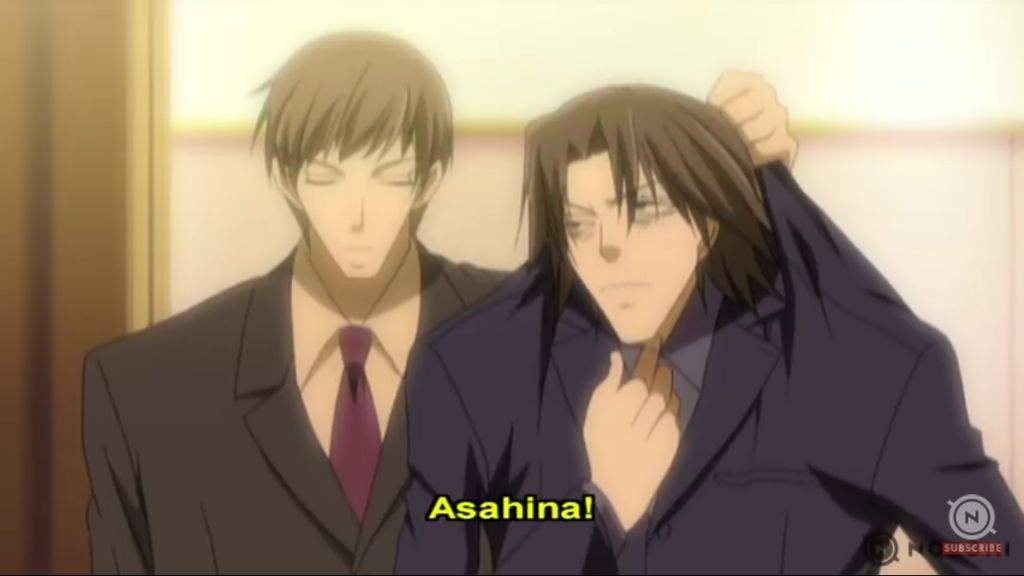 As you know this was Asahina and Isaka's show debut, and he looks like...