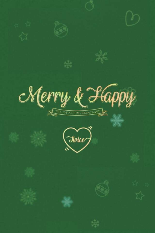 Twice Merry And Happy Wallpaper