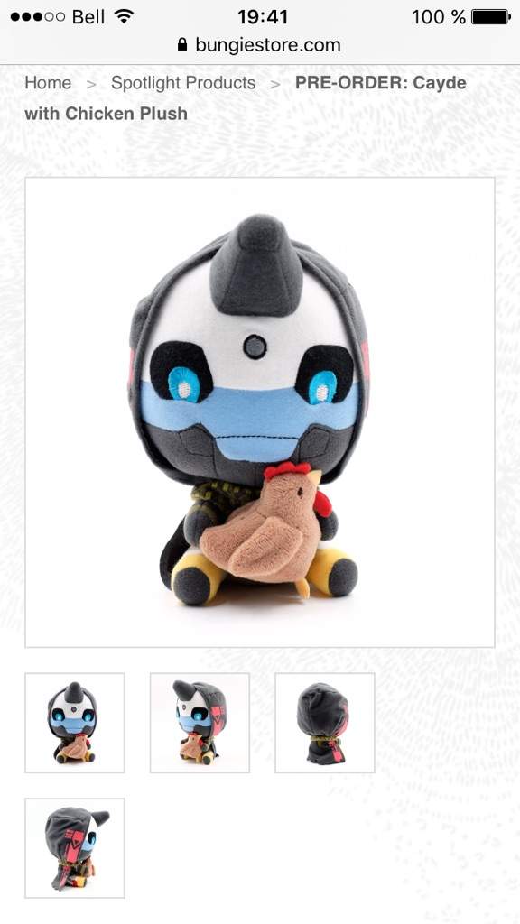 destiny 2 plush