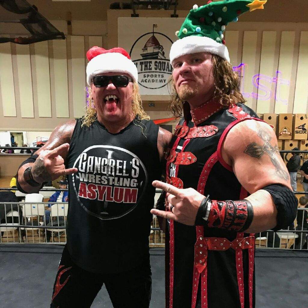 Gangrel & Kevin Thorn wishing wrestling fans a Happy Holidays ...