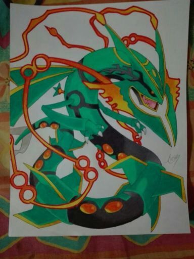 Dibujo de mega rayquaza | Arte Anime Amino Amino