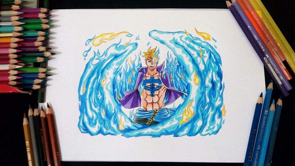 Marco The Phoenix From One Piece Anime Art Amino