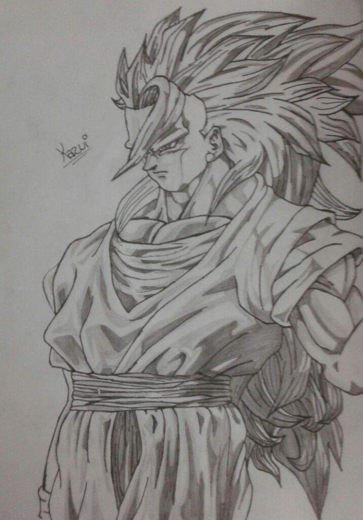 Goku Ssj 3 | Dibujos de Dragon Ball. Amino