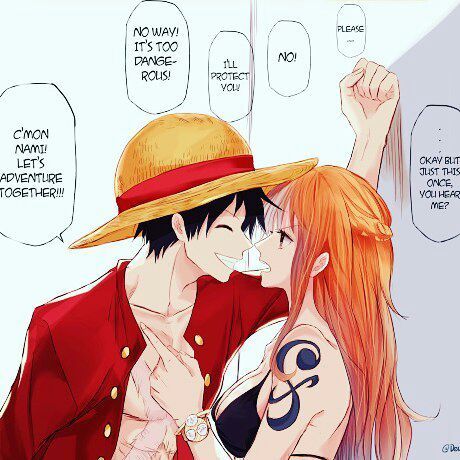 Luffy X Nami My Favourite Ship Anime Amino