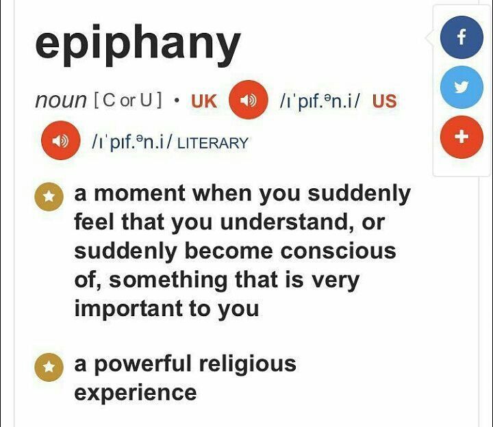 Epiphany artinya