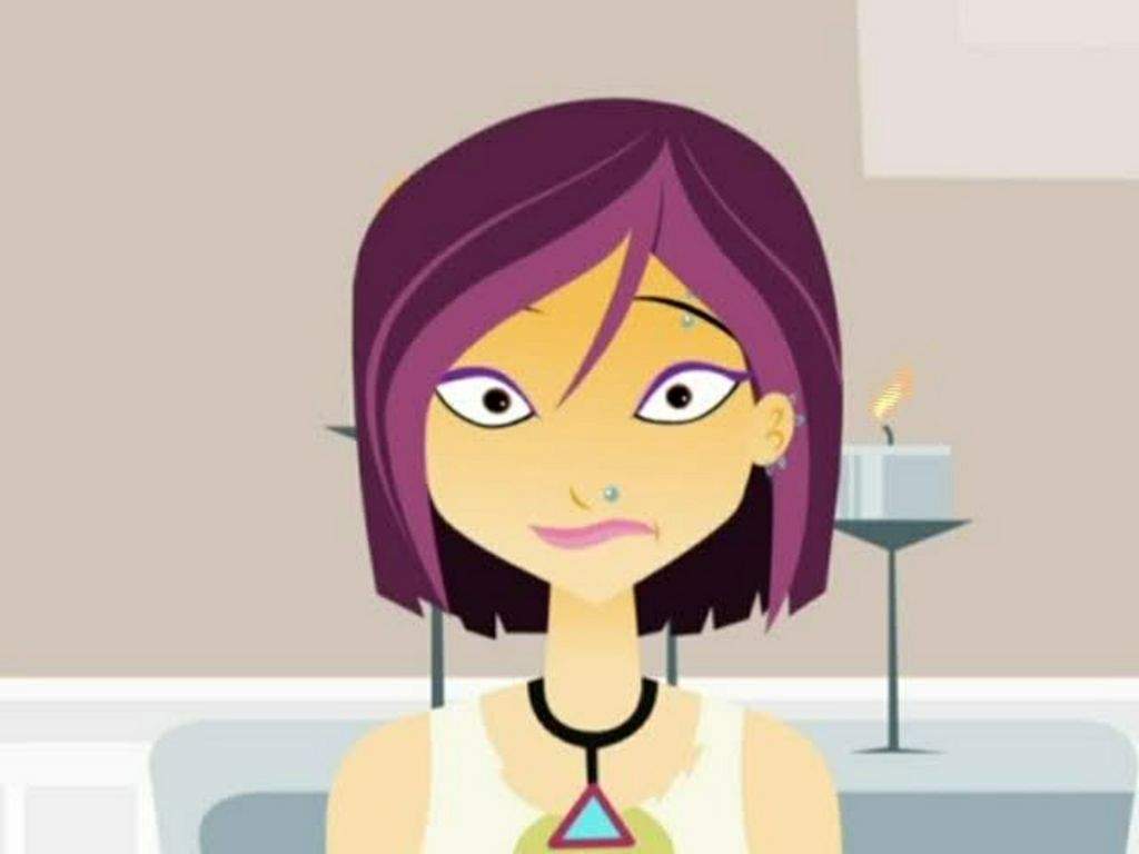 Her Total Drama countrrpart is Gwen. 