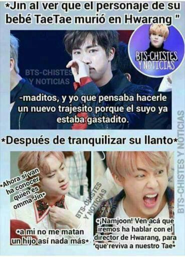 Algunos memes de Omma Jin para su cumple, no pueden faltar >:3 | ARMY's ...