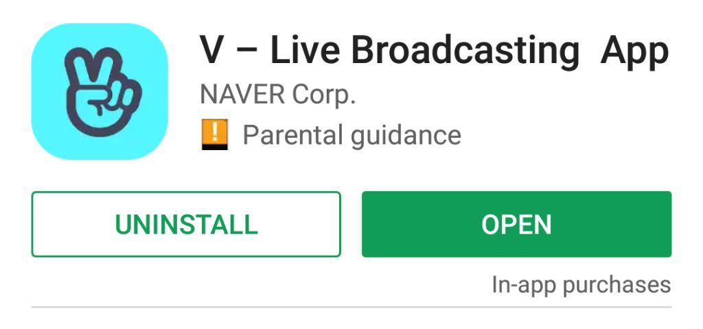 where does vlive app store download to