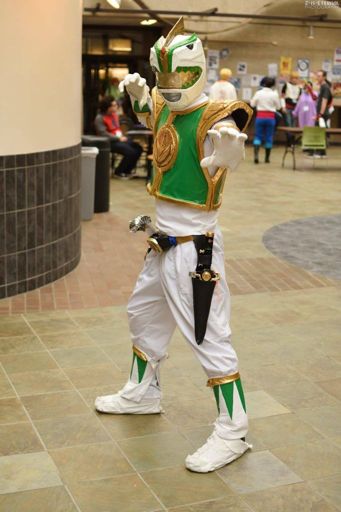 Mighty Morphin White Dragon Tiger Ranger Cosplay | Sentai & Rangers ...