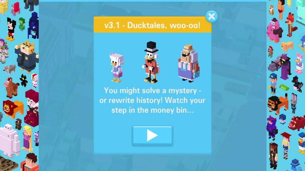 crossy road unlock secret characters may