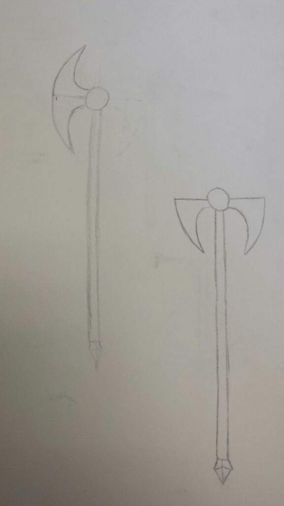 Single Sided Battleaxe Double Sided Battleaxe Rwby Amino