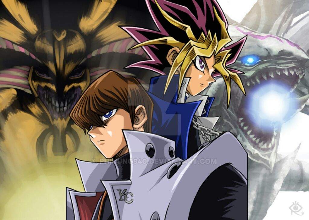 Seto Kaiba Duels against Yami Yugi in an attempt to obtain the Egyptian God...