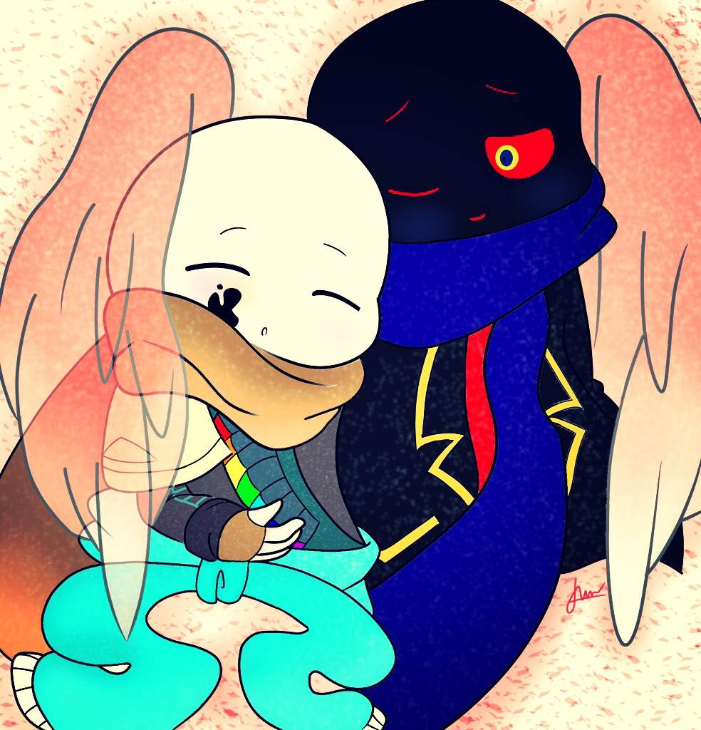 I will protect you, my love!( Ink x Error) | Undertale AUs ...