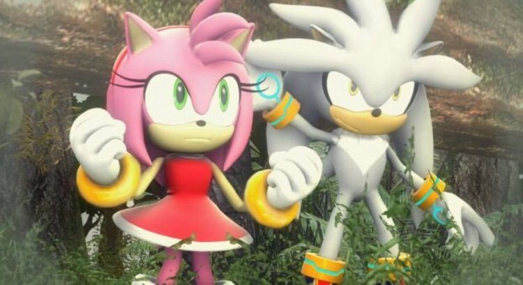 Silver And Amy Potential Best Friends Sonic The Hedgehog Amino