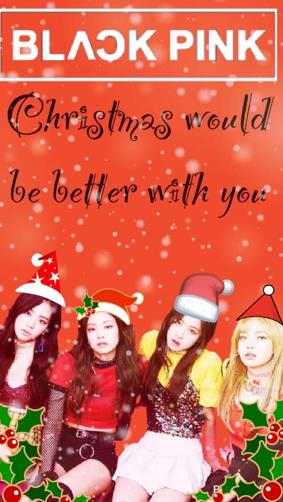 Blackpink Christmas Wallpaper See More on | Download Wallpaper K-Pop HD