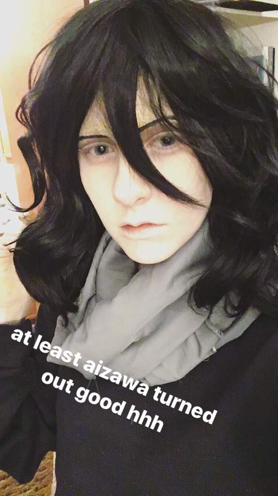 Aizawa Makeup Test | Cosplay Amino